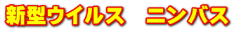 新型ウイルス　ニンバス